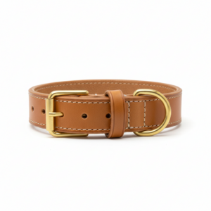 Solid Brass Quick-Release Collar — Large